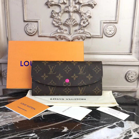 LV PORTAFOGLIO EMILIE PURPLE