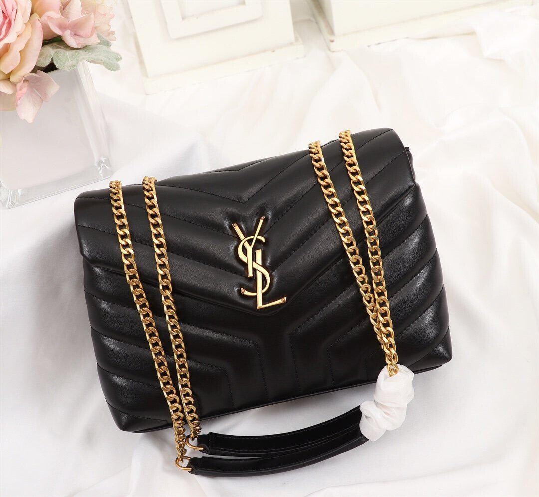 YSL Borsa Loulou small in pelle